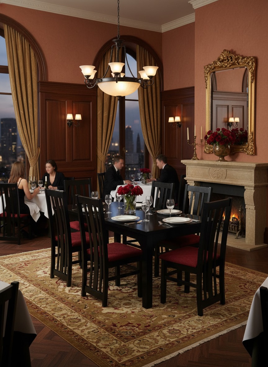 Wooden Dining Table – Timeless Design, Solid Craftsmanship